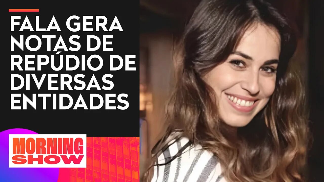 Atriz Daniela Escobar diz que enfermeiras se arrumam para "catar médicos" em hospitais