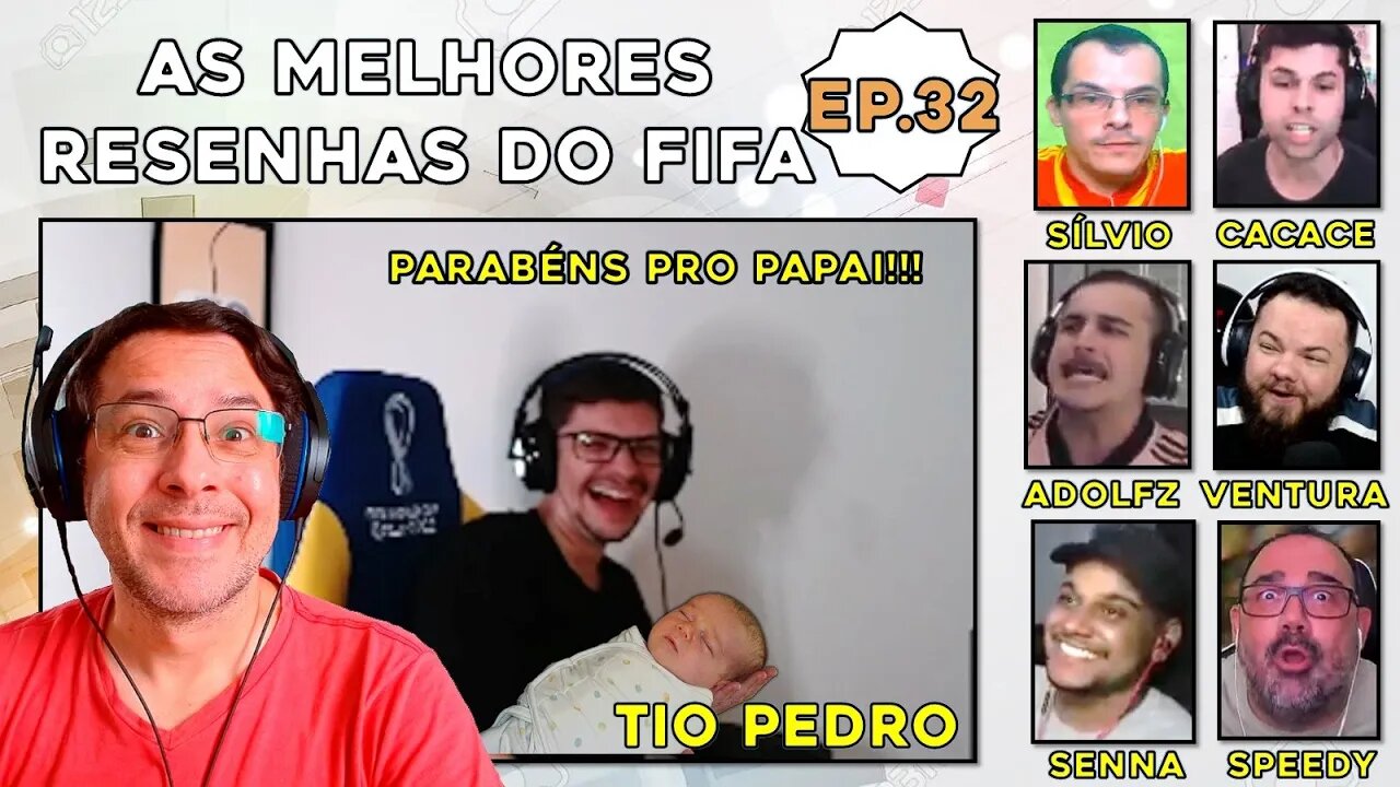 PAPAI TIO PEDRO! BRIT, SHARK, THATA, GAULÊS, PELÉ, PRADO, ETC: MELHORES RESENHAS DO FIFA 23 - Ep.32
