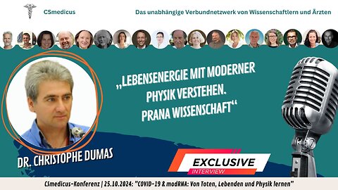 Lebensenergie mit moderner Physik verstehen. Prana Wissenschaft | Dr. Christophe Dumas | Kurzversion