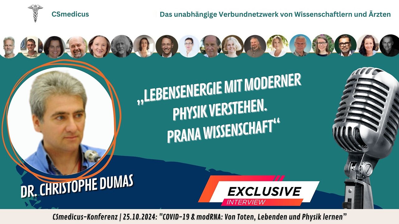 Lebensenergie mit moderner Physik verstehen. Prana Wissenschaft | Dr. Christophe Dumas | Kurzversion