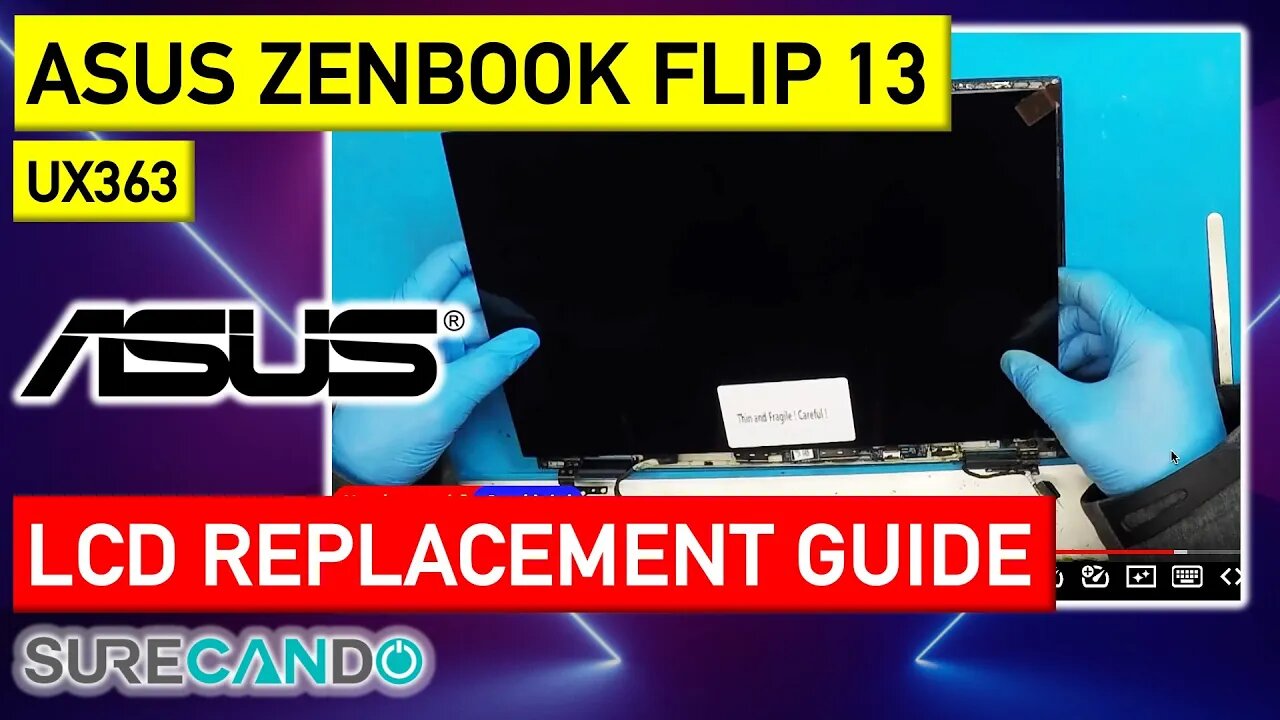 Revive Your Asus UX363! LCD Replacement Guide #ZenbookFlip13 #UX363 #LaptopRepair