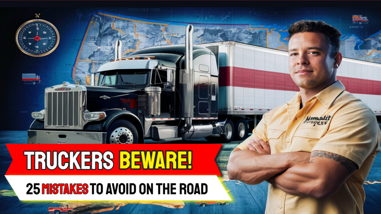 Truckers BEWARE! 25 Deadly Mistakes to Avoid on the Road