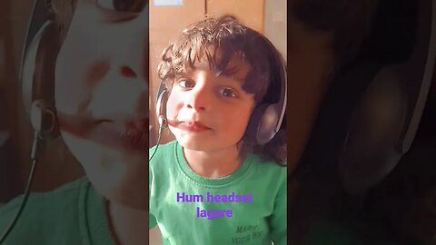 Him headset lgare. #shorts #viral #cute #ytshorts #music #trending