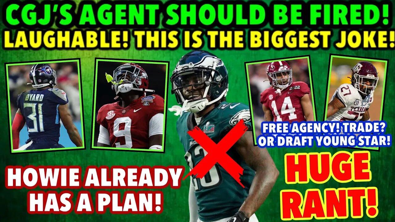 CGJ AGENT SHOULD BE FIRED! YOUR NOT GONA BELIEVE THIS! THE REAL REASON! EAGLES OPTIONS AT SAFETY!