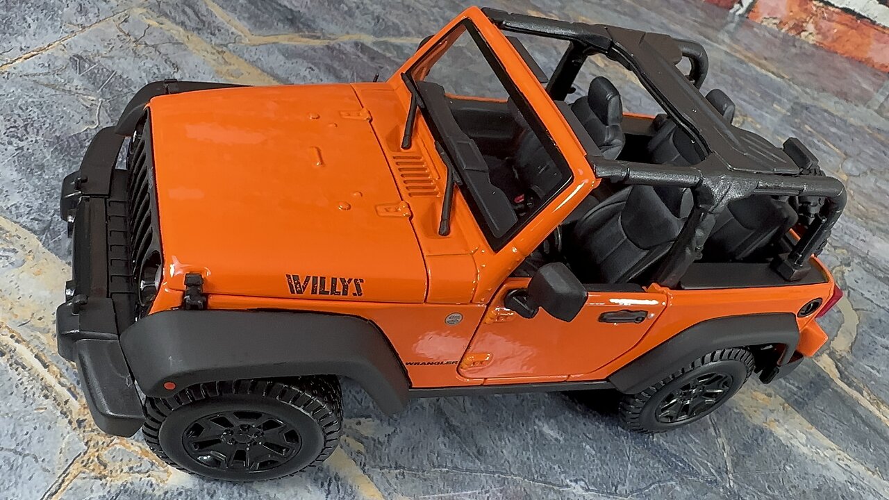 UNBOXING JEEP WRANGLER WILLYS | 1/18 DIECAST | MAISTO | CINEMATIC REVIEW BY MOVLO