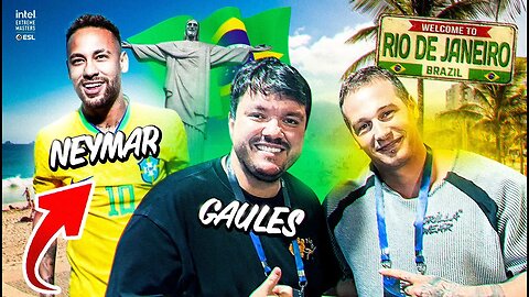 I MET NEYMAR AND GAULES AT IEM RIO 2023