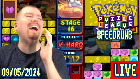 Questing for PB - Not Expecting V-Hard So Soon Edition, Doods! [Pokémon Puzzle League]