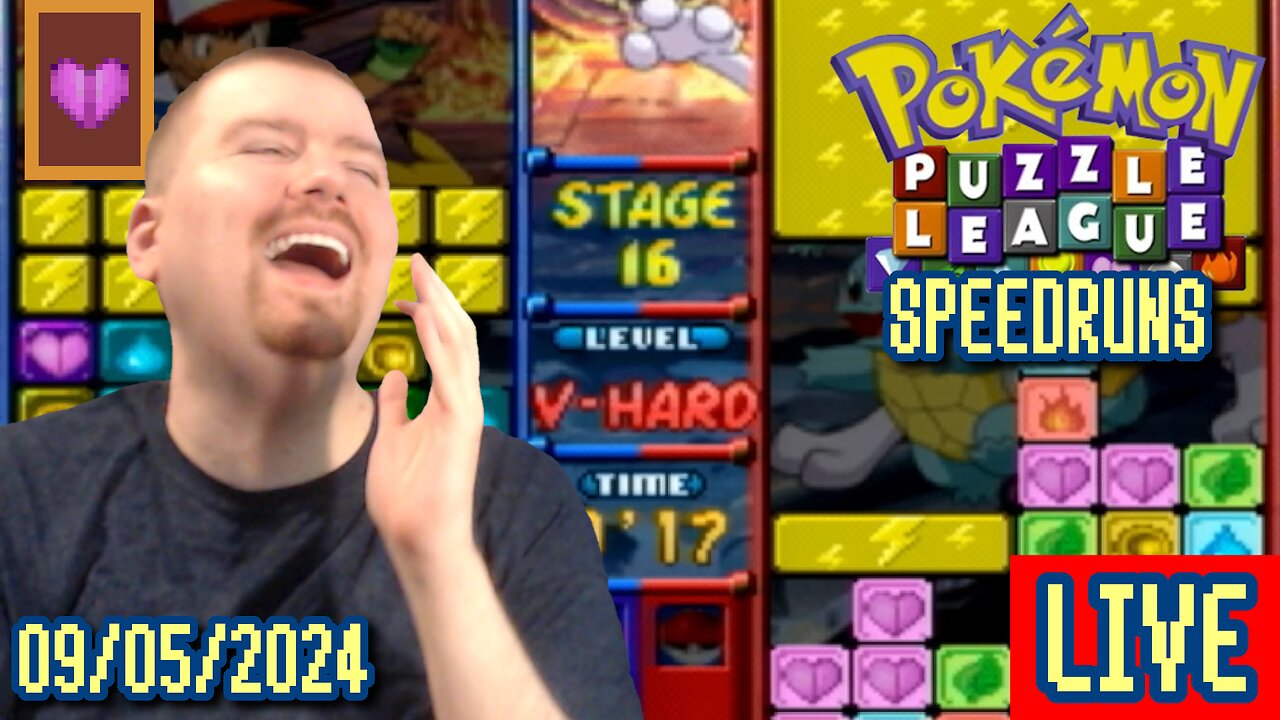 Questing for PB - Not Expecting V-Hard So Soon Edition, Doods! [Pokémon Puzzle League]