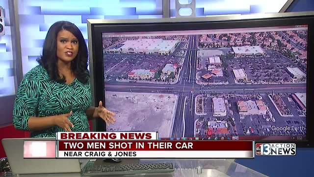 Two men found shot in car near Craig, Jones