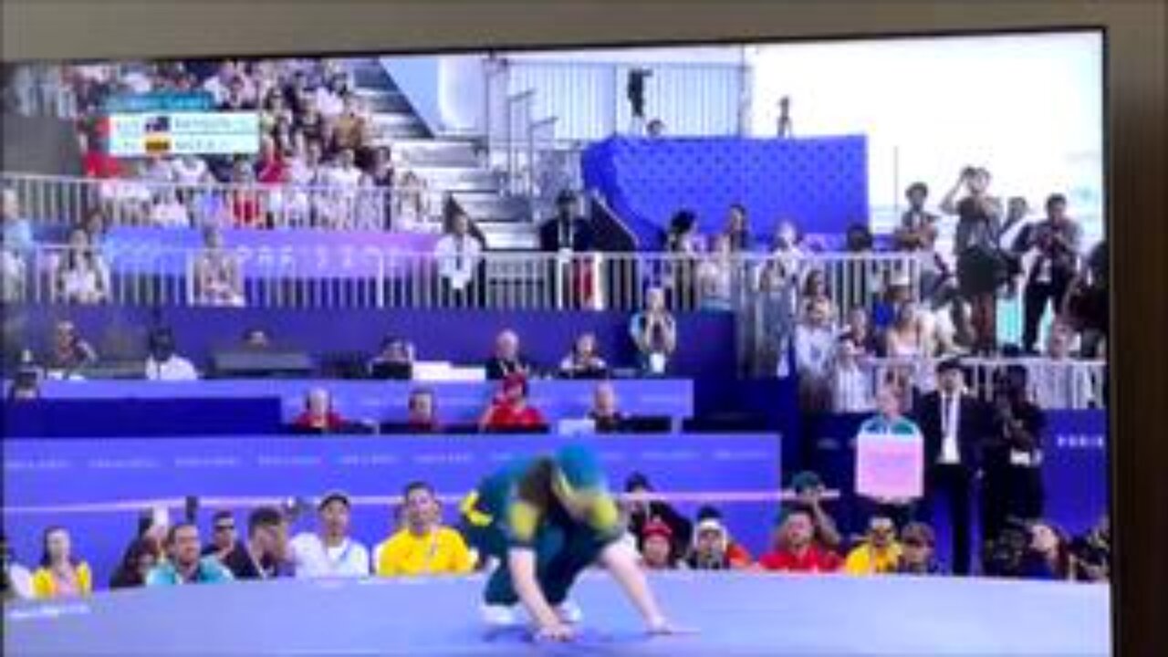 Australia's Amazingly Woke and Progressive Olympics Breakdance - Strawberry Shortcake Breakdancing