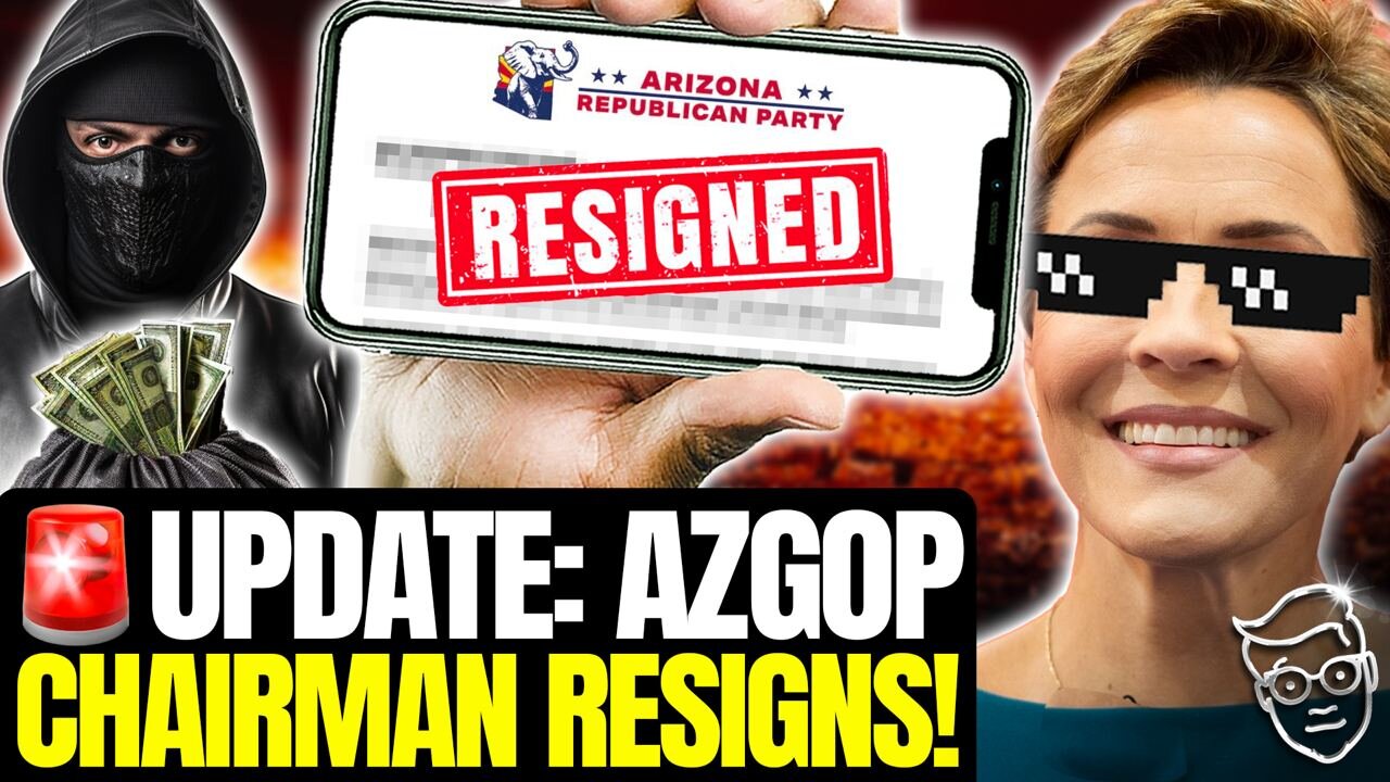 🚨GOP Chair Who BRIBED Kari Lake RESIGNS After Being EXPOSED on Tape | ‘Its About To Get MUCH Worse’