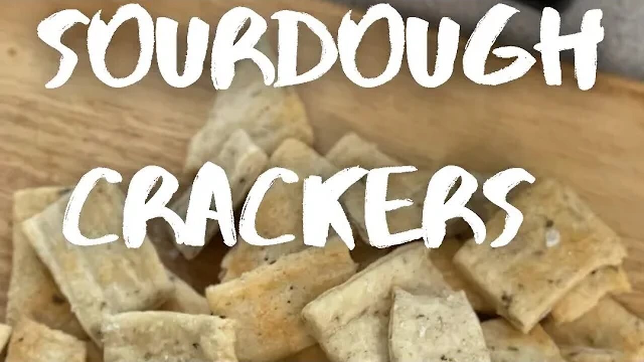 Sourdough Crackers Part 2 Follow for Part 3!