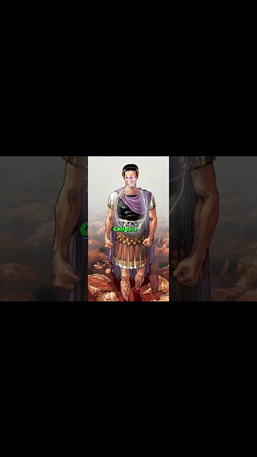 When Rome's Emperor Declared War on the Sea | Bizarre Caligula's Story #shorts #interestingfacts