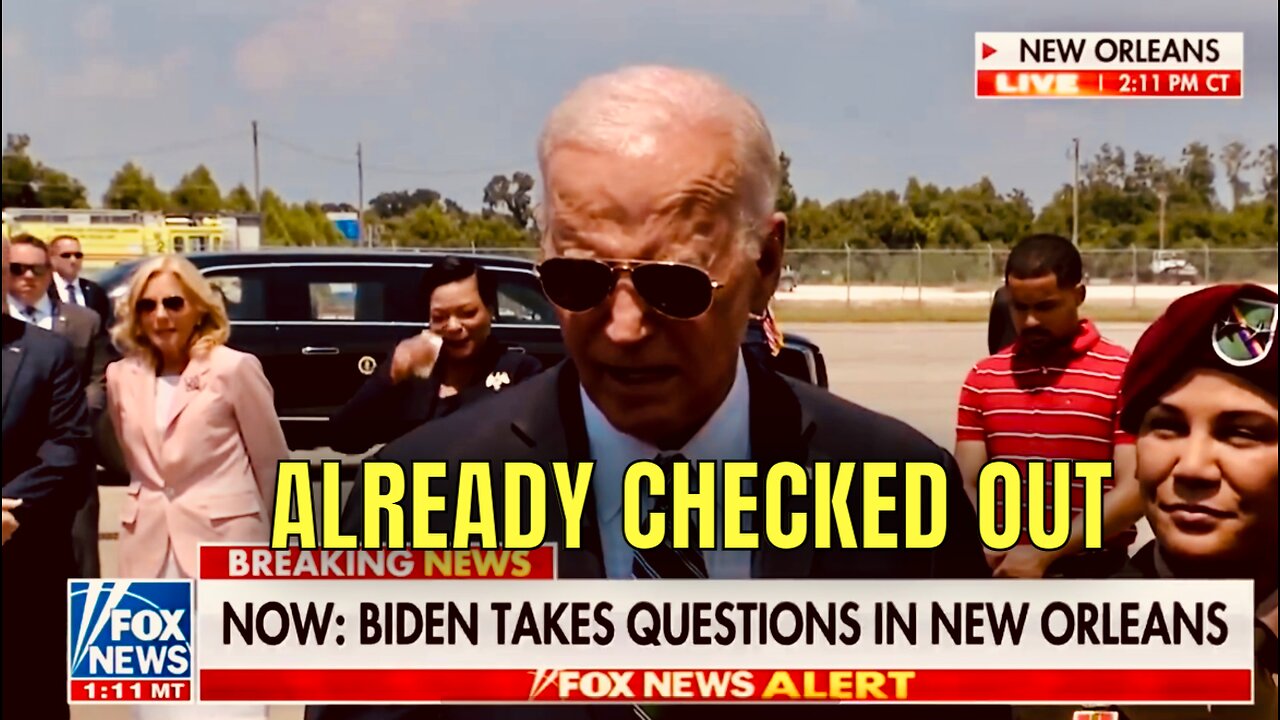 Joe Biden just basically admitted he has NO CLUE what’s going on