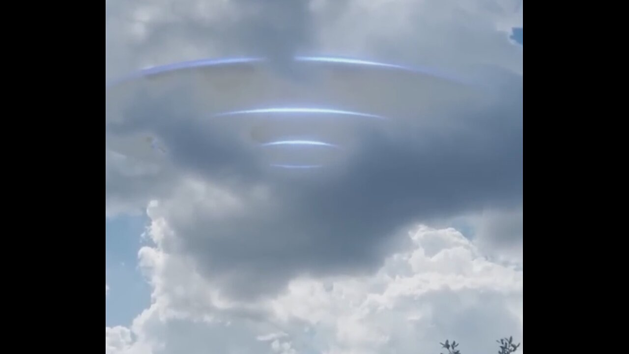 UFO Hides in Cloud