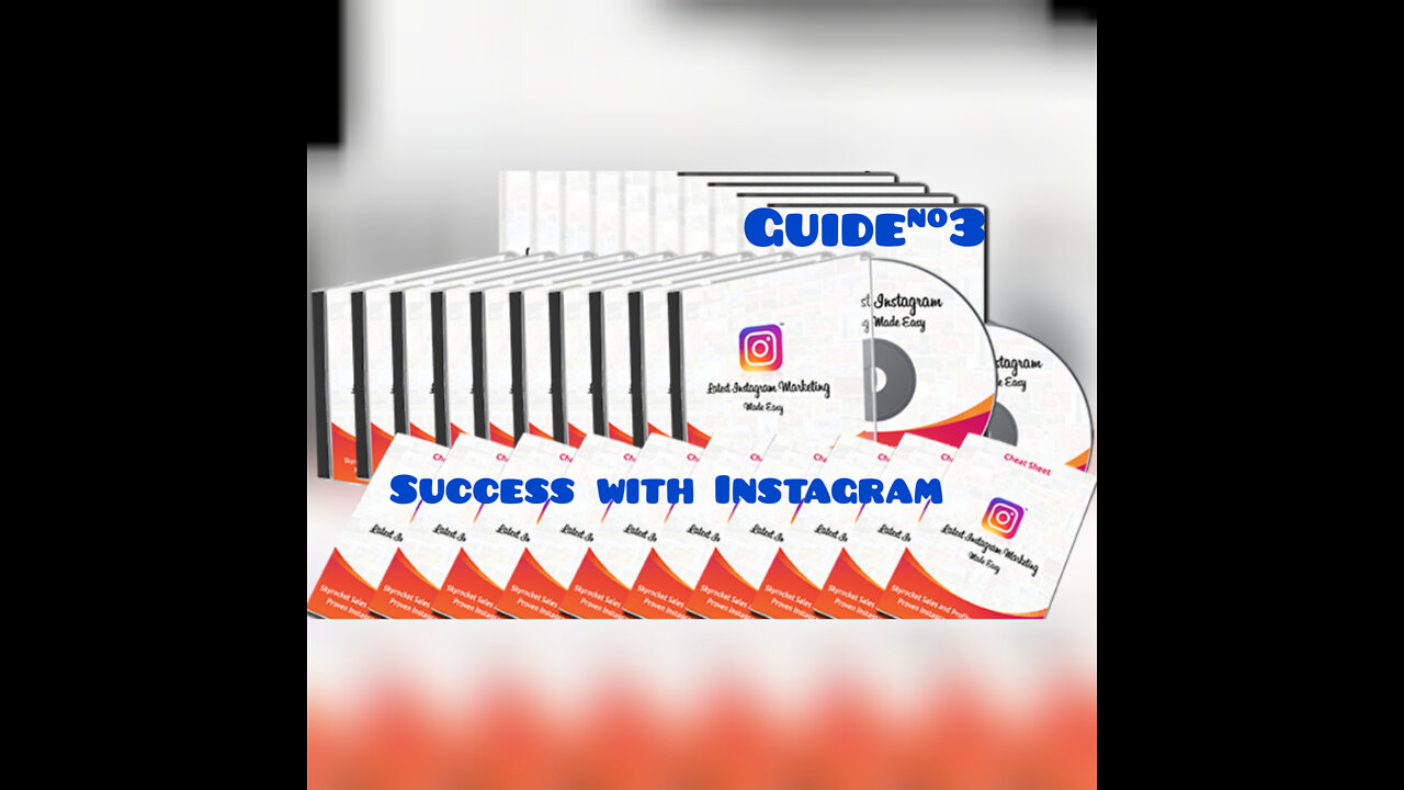 Success with Instagram guide #3