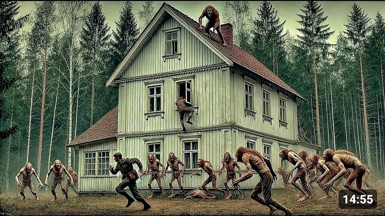 Soldiers Hunted By Werewolves In the Forest Take Refuge In A Hut But The House Belongs To Them