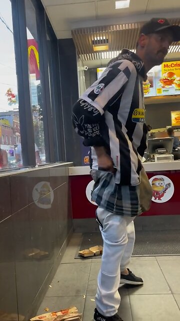 Homeless Man WRECKS McDonald’s