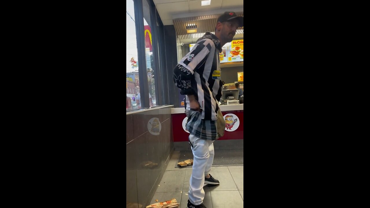 Homeless Man WRECKS McDonald’s