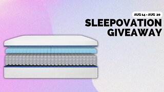 SleepOvation Giveaway