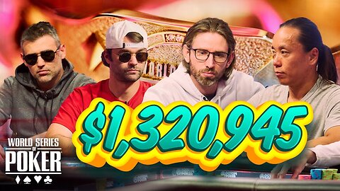 World Series of Poker 2024 Highlights! $10,000 Pot Limit Omaha Championship