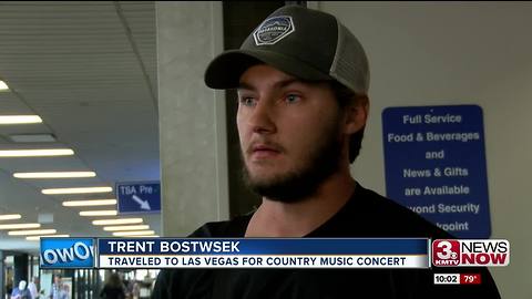 Las Vegas shooting: Nebraskans return home