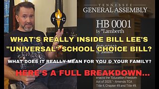 What's REALLY inside Bill Lee's "Universal" School Choice bill? Here's a full breakdown...