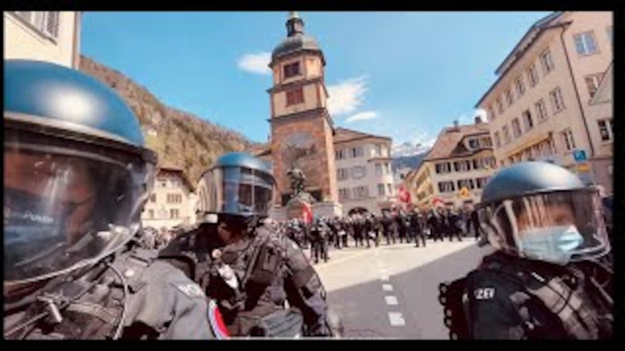 Altdorf - Spaziergang - Demo - Die Menschen dieser wunderschönen Schweiz zeigen Gesicht und Mut!