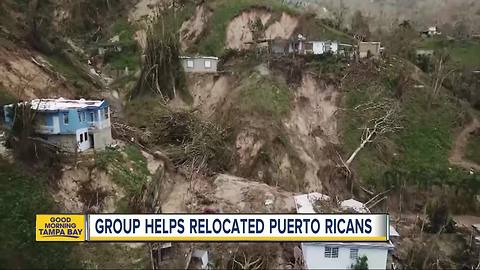 Tampa area non-profit helps families from Puerto Rico relocate to Florida after hurricanes