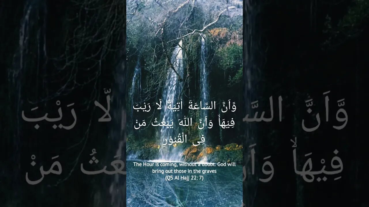 bacaan alquran Surah Al Hajj {7} #islam #islamicvideo #quran #ayatalquran #onedayoneayat #shorts