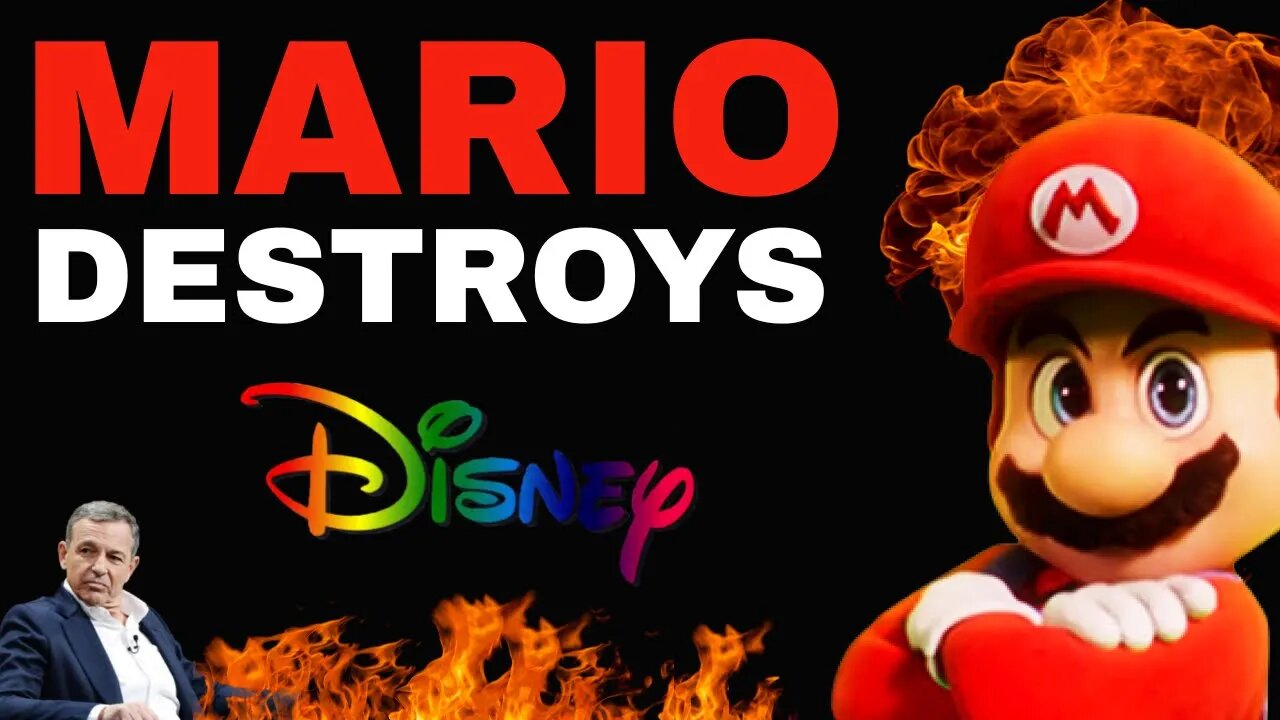 MARIO DESTROYS DISNEY! Super Mario BREAKS RECORDS As Universal BURIES Disney Animation PERMANENTLY!