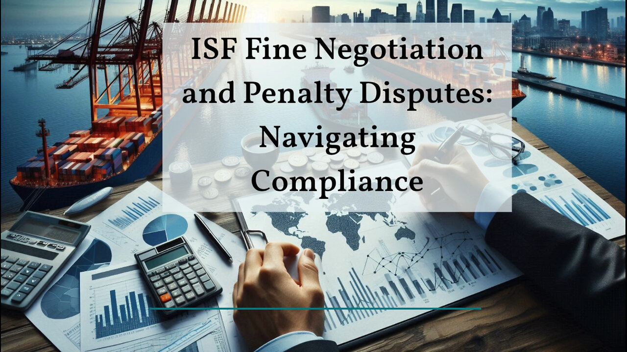 Unveiling the Secrets: Negotiating ISF Fines and Resolving Penalty Disputes