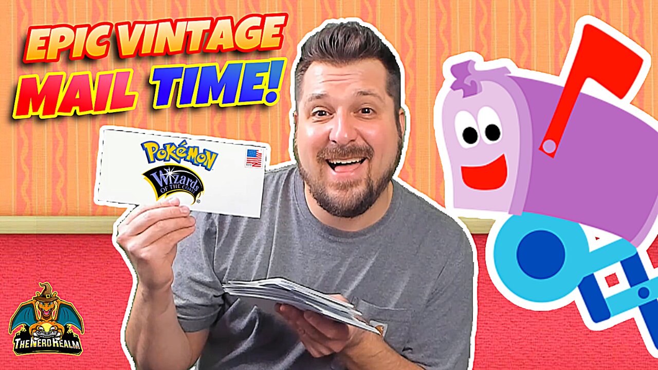 Epic Vintage Mail Time! | Wizards of the Coast Pokemon Cards