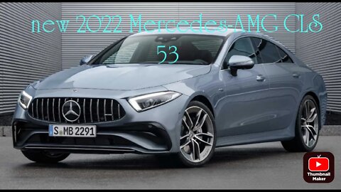 new 2022 Mercedes-AMG CLS 53