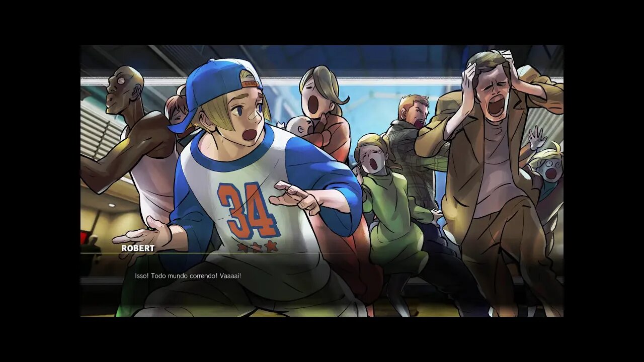 Street Fighter 5 - Modo História Personagens Season 5(Dan, Rose, Oro, Akira e Luke) Parte - 2