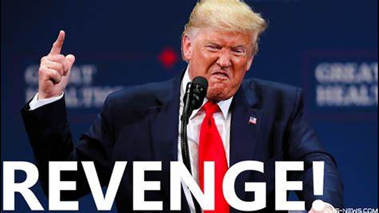 TRUMP IS DROPPING THE BOMBSHELL HE IS GETTING REVENGE