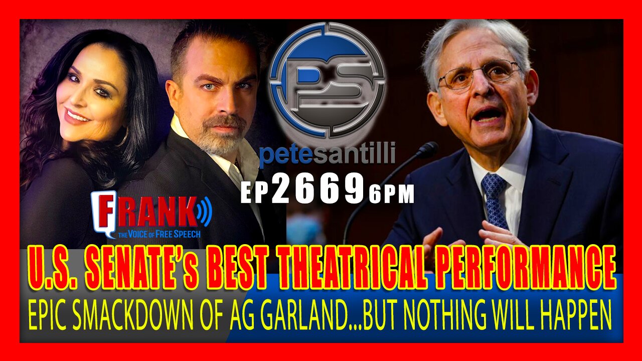 EP 2669-6PM EPIC SMACKDOWN OF ATTORNEY GENERAL GARLAND DURING U.S. SENATE HEARING