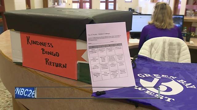 Green Bay West H.S. students participate in 'Day of Kindness'