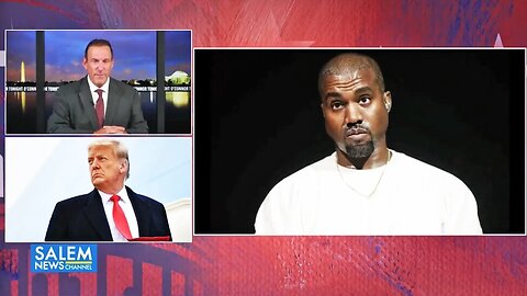 Trump Confronted About Kanye's Anti-Semitism, IMPLODES