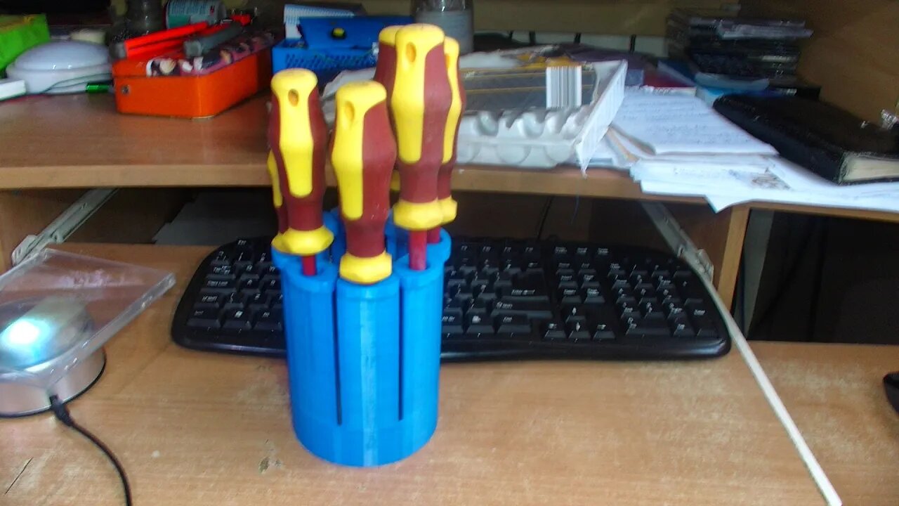 VDE Screwdriver Set Stand 3D Print