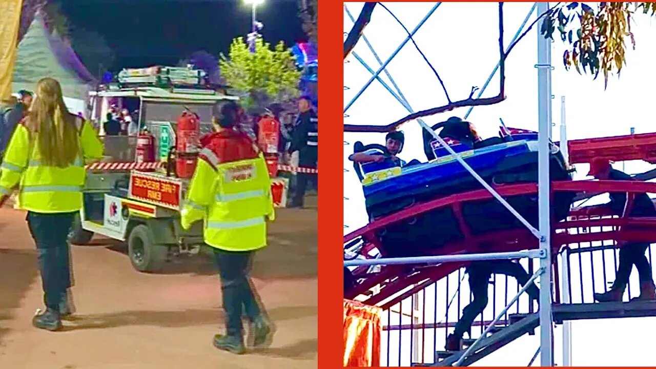 Woman Hit by Coaster While Trying to get Her Phone