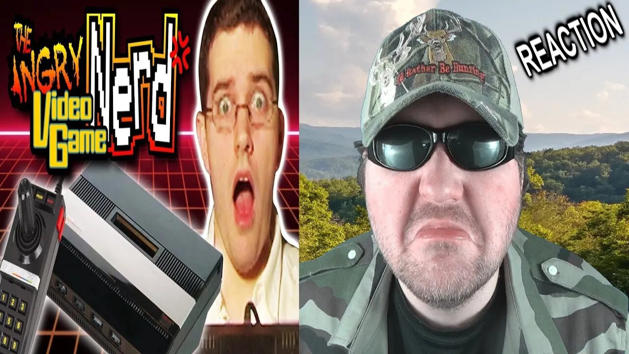 Atari 5200 - Angry Video Game Nerd (AVGN) REACTION!!! (BBT)