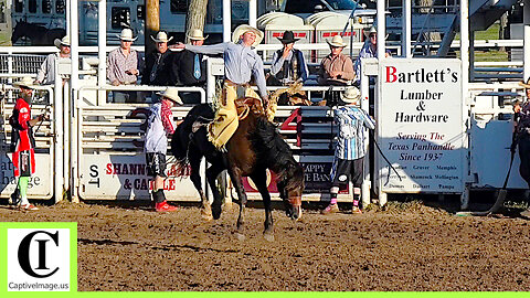 Saddle Bronc Riding - 138th Annual Canadian Rodeo