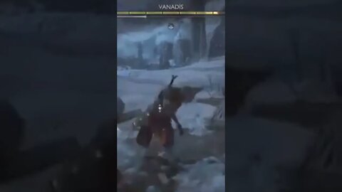 GOD OF WAR RAGNAROK KRATOS VS VANADIS FIGHT