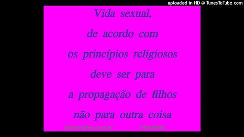 Vida sexual, de acordo com os princípios religiosos [dharma], deve ser para... kfm8694