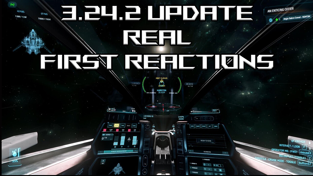 Star Citizen - 3.24.2 My First Reaction to New Update - Impressions & Suggestions