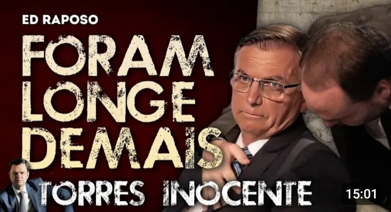 PRODUTOR DE TV FAZ AFIRMAÇÃO ABSURDA SOBRE FAMÍLIA BOLSONARO, ANDERSON TORRES...