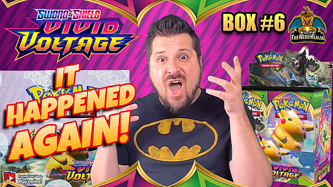 ⚡It Happened Again!⚡ Vivid Voltage Booster Case (Box 6) | Pikachu Hunting | Pokemon Cards Opening