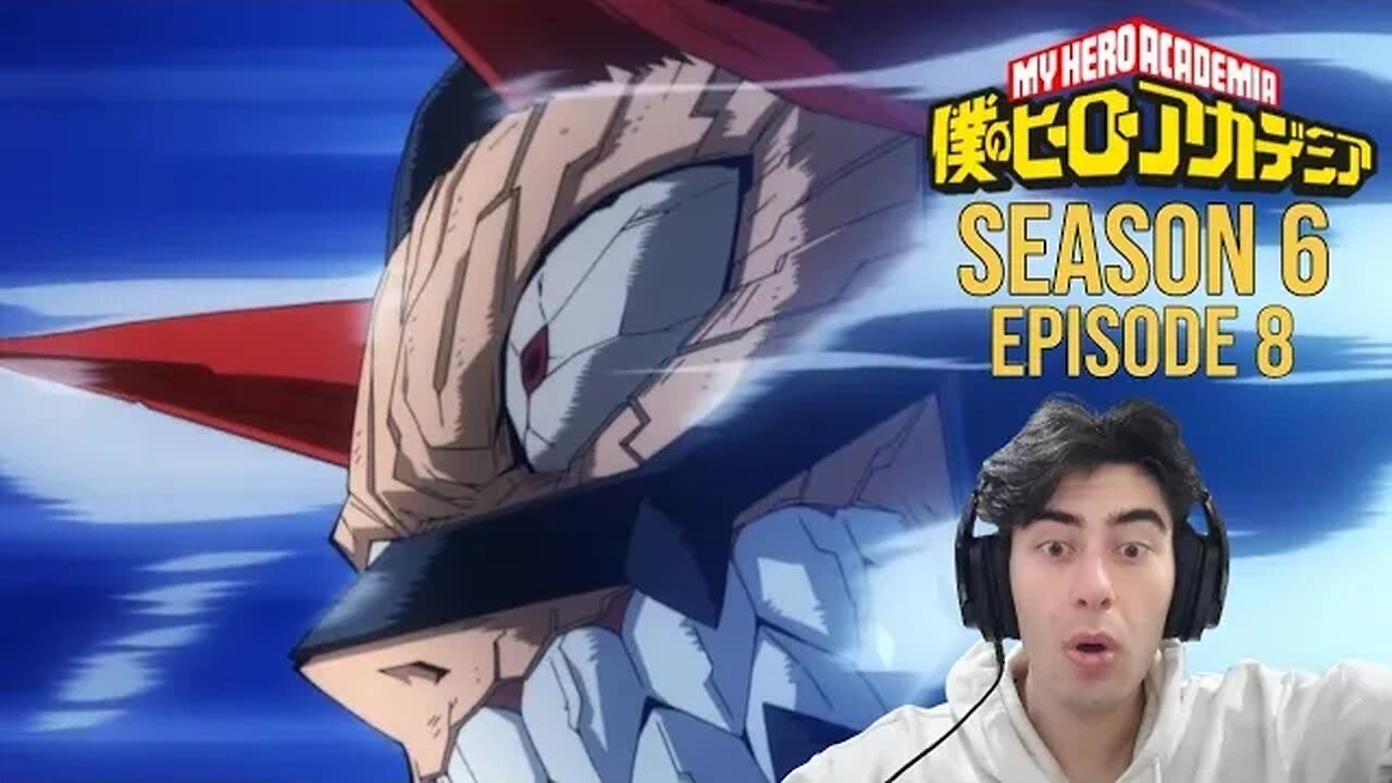 RED RIOT BABY | My Hero Academia SEASON 6 Ep 8 | Reaction