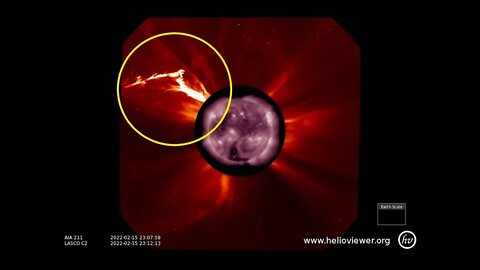 A must-see, two M class flares and CMEs